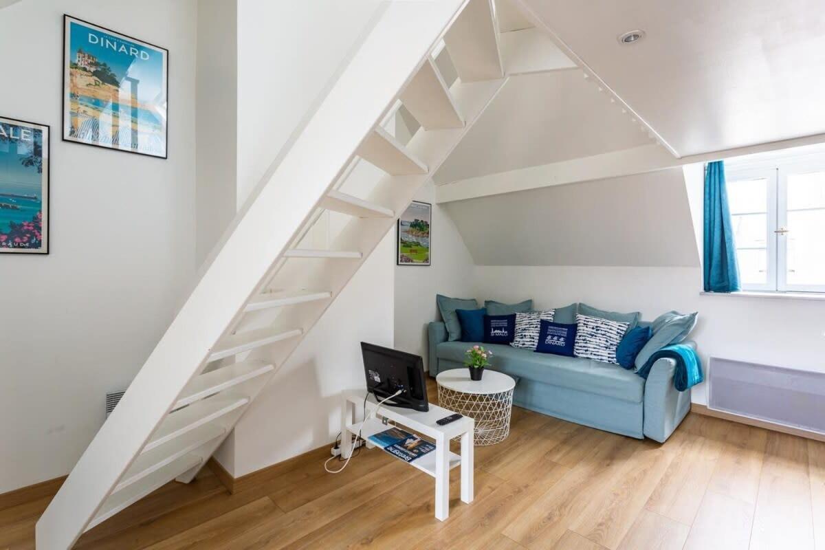 Ferienwohnung Le Petit Pastel - Joli Duplex - Proche De La Plage Saint-Malo Exterior foto