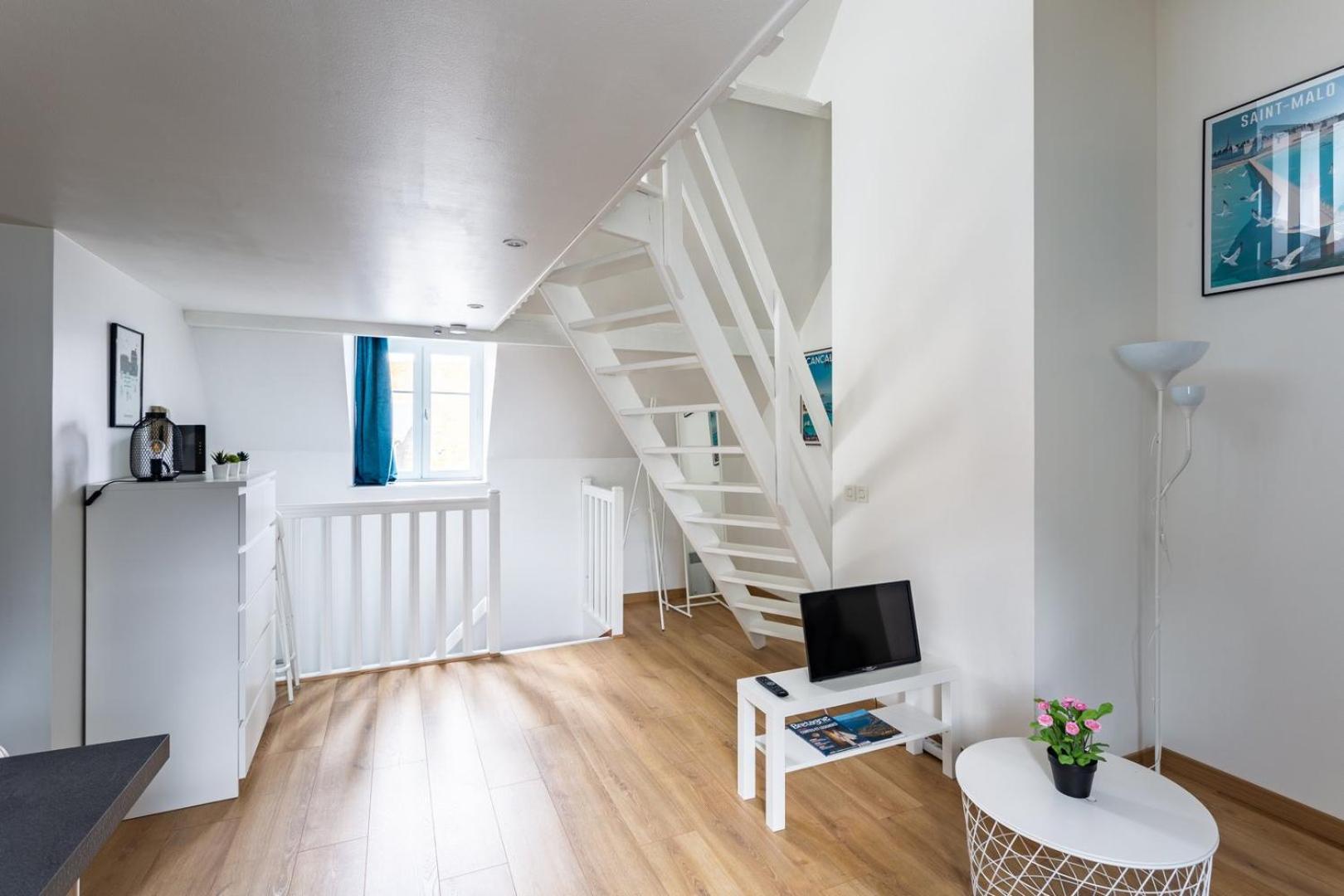 Ferienwohnung Le Petit Pastel - Joli Duplex - Proche De La Plage Saint-Malo Exterior foto