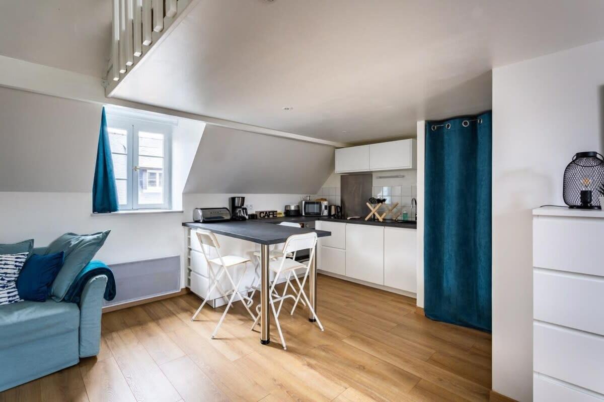 Ferienwohnung Le Petit Pastel - Joli Duplex - Proche De La Plage Saint-Malo Exterior foto